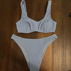 H&M smocked bikini set